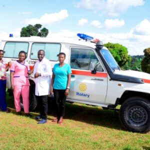 Rotary Donates Ambulance