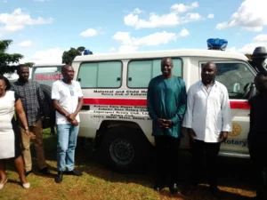 Rotary Donates Ambulance